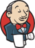 Icon that represents Jenkins CI/CD tool